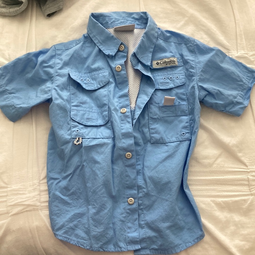 Columbia 4t pfg button up